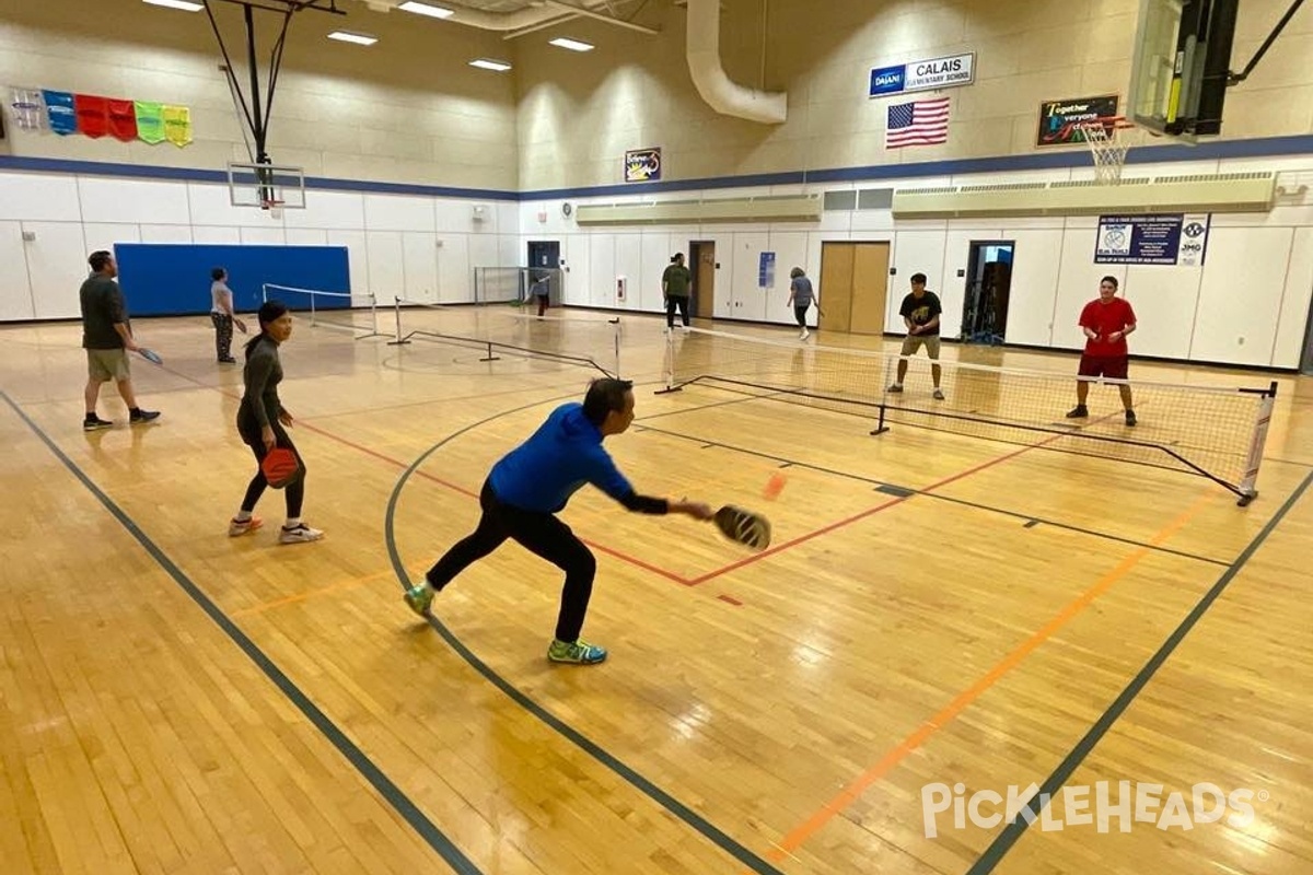 Photo of Pickleball at Calais Elementary School